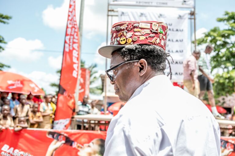 Romuald Hazoumè,  président FBC