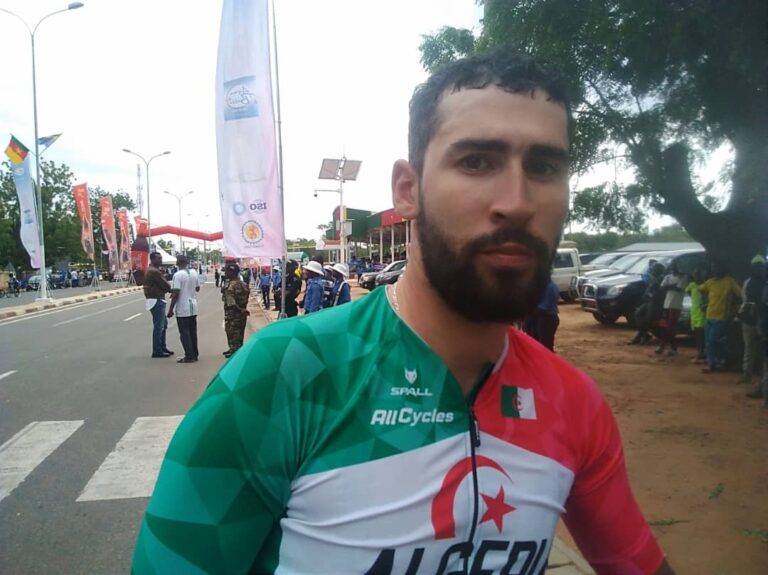 Yacine Hamza,  l'algérien deux fois vainqueur d'étape au Tour du Cameroun