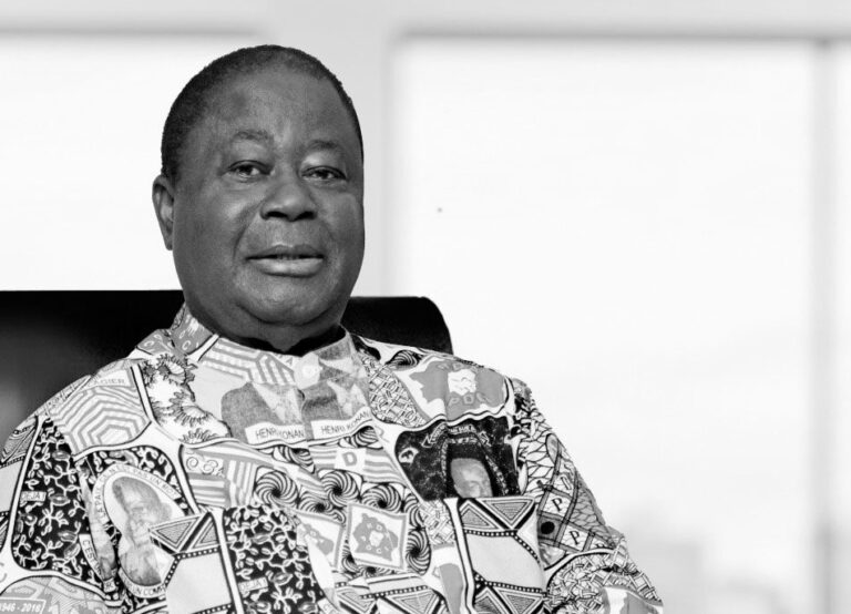 Henry Konan Bedié décédé le 1er août 2023 à Cocody
