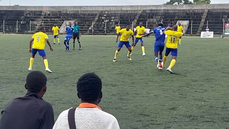 Le Bénin en Jaune Bleu et le Tchad en tout bleu