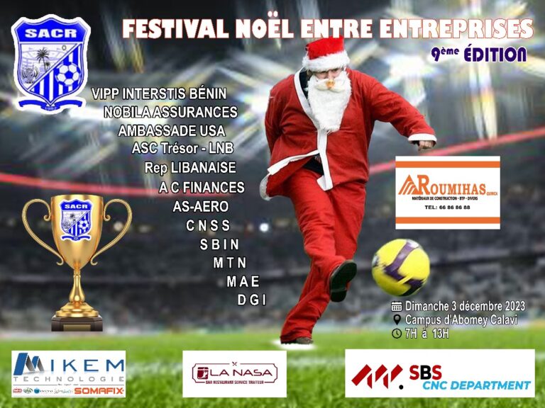 Affiche 9e Festival Noël entre Entreprises