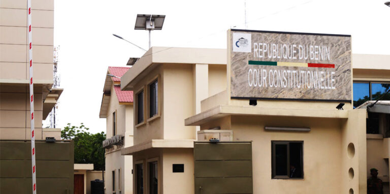 La cour conconstitutionnelle du Bénin