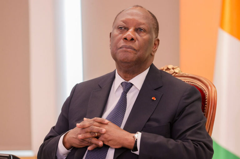 alassane outtara, président ivoirien