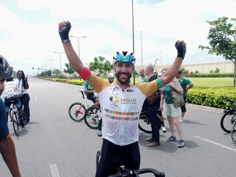Achraf Ed-Doghmy, vainqueur Tour du Bénin 2024