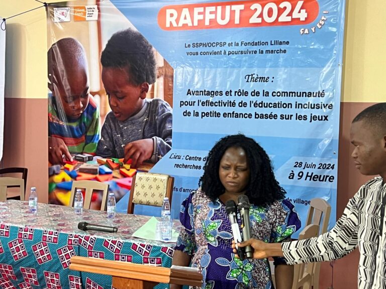 RAFFUT 2024 : Le poignant message de la représentante du président de la FaPHB