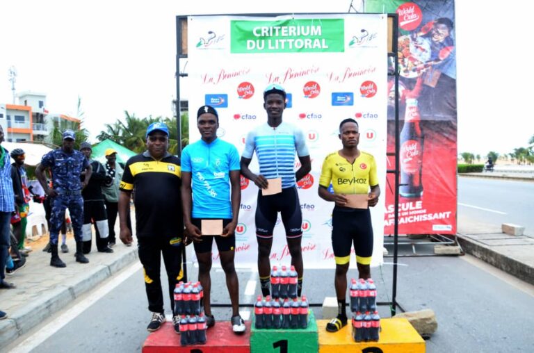 Ricardo Sodjèdé grand vainqueur du Critérium du Littoral