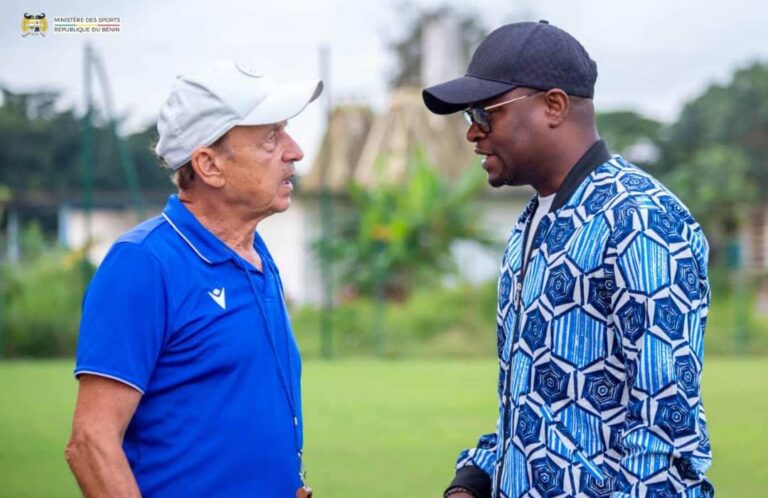Rohr et le Ministre Dato