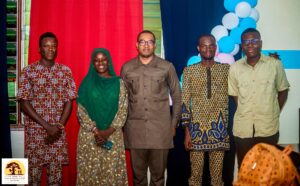 Thierno Olory-Togbé et les participants