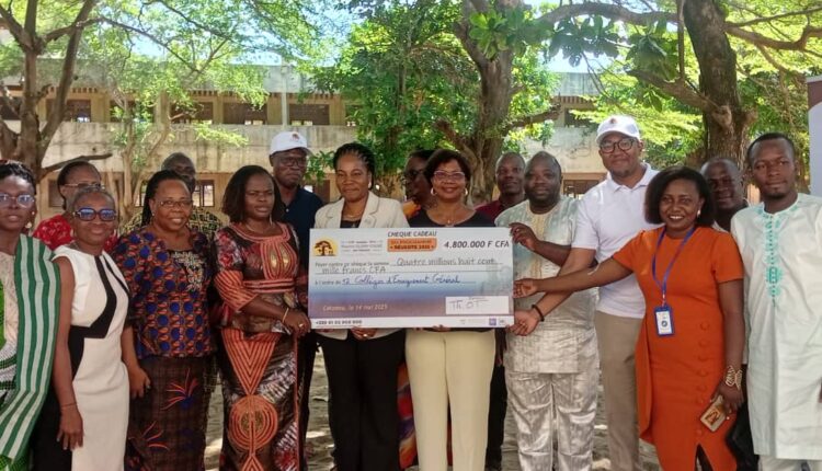 La Fondation Thierno Olory-TOGBE offre un chèque de plus 4 millions avec le programme « Réussite 2025 »