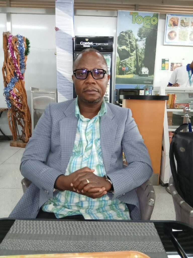 Charles Titigoueti, président du Comité d'organisation