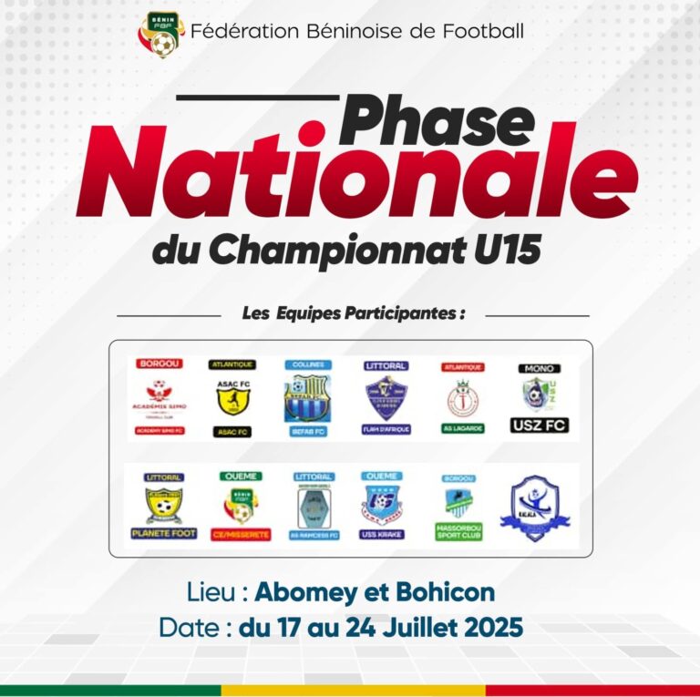 @U15 Phase nationale