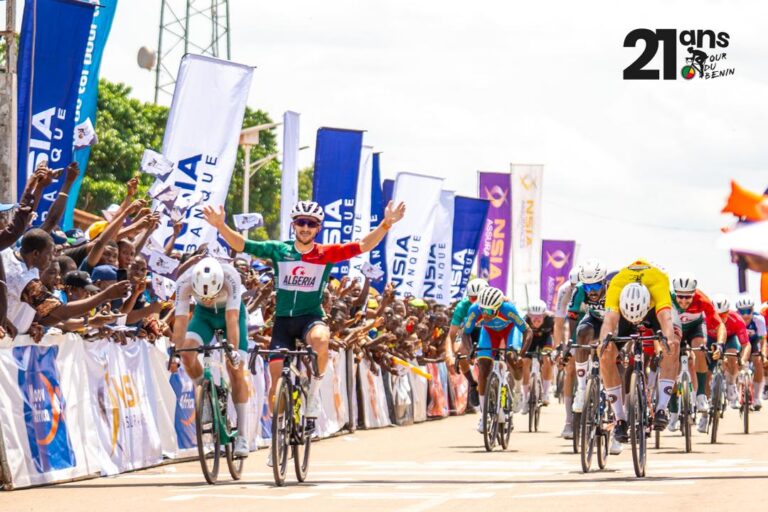 Assal Nadjib vainqueur de l'étape 3 du Tour du Bénin
