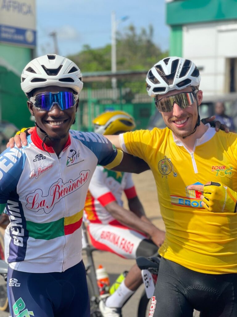 Ricardo SODJEDE et le belge maillot jaune @HBB
