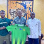 Lionel Affantondji à l'extrême gauche sur la photo @Afrique Foot