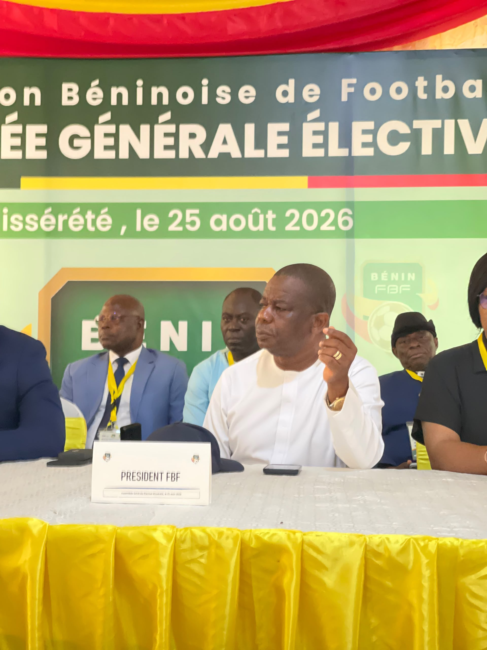 Election FBF : Le président sortant prie pour la continuité des bonnes oeuvres