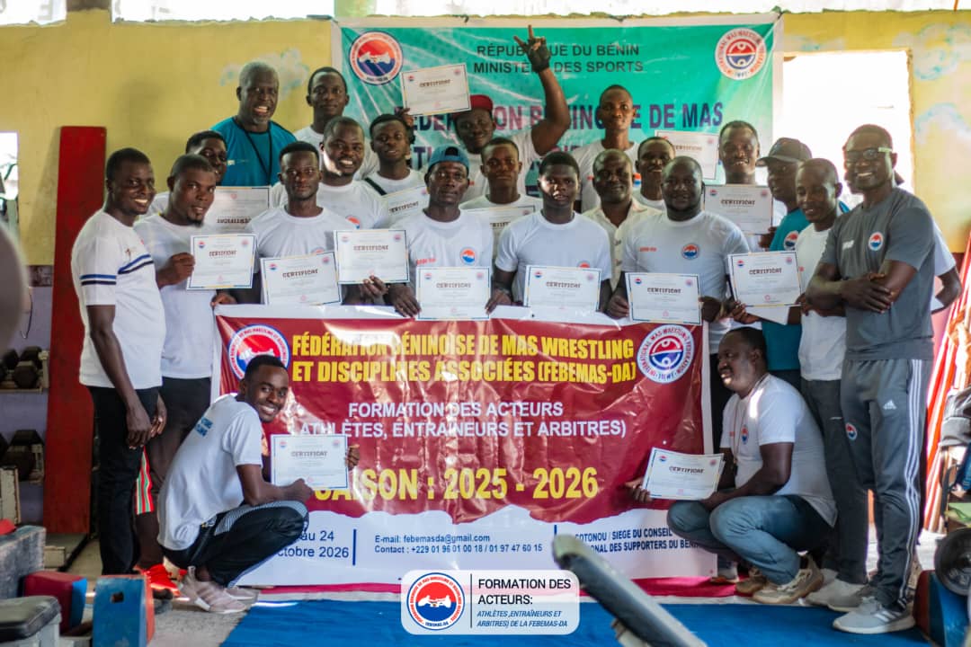 Championnat Mas-Wrestling au Bénin : La Febémas-DA prépare ses acteurs